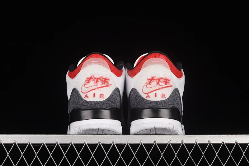 All categories Air Jordan Jordan series basketball shoes Air Jordan 3 foreign trade version Air Jordan 3 Retro SE-T AJ3 Jordan 3 denim new flame red CZ6433-100